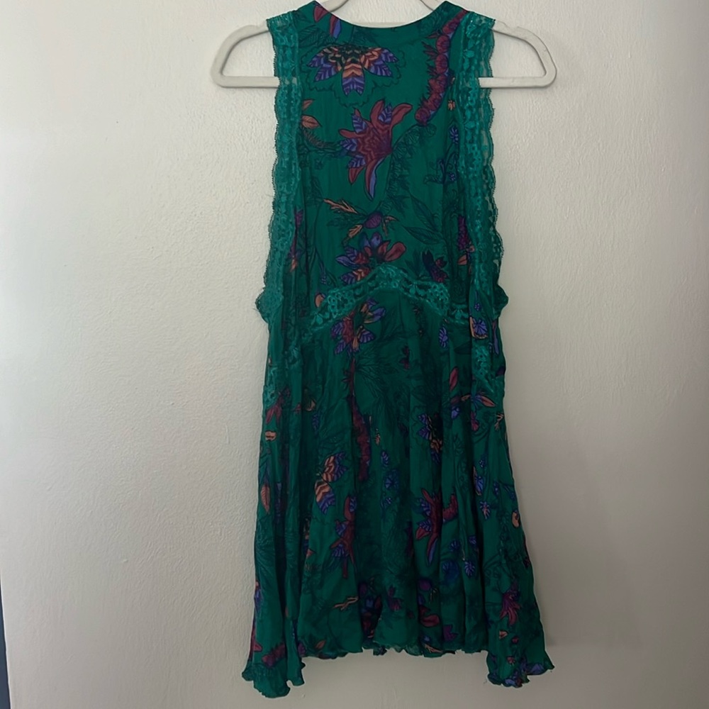 Free People Floral Slip Dress Sz Medium